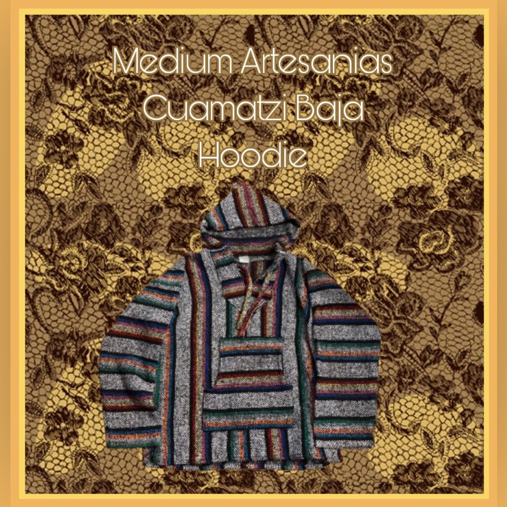 Medium Artesanias Cuamatzi Baja Hoodie